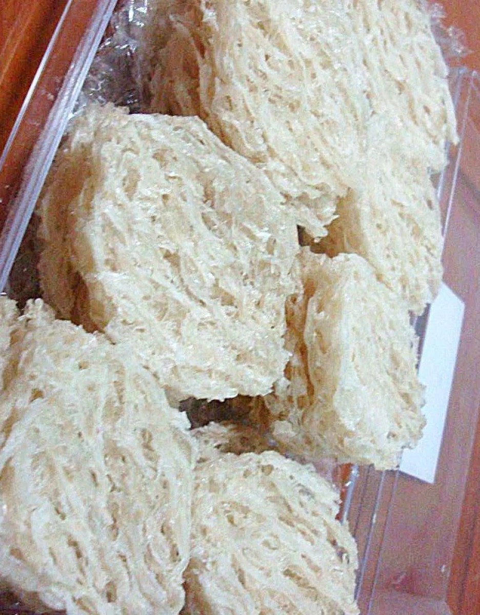 Premium Golden Silk Bird's Nest Cakes 150g